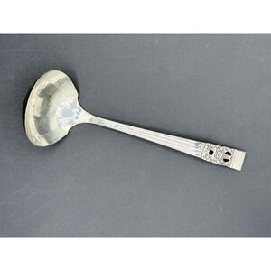 Vintage Oneida Community CORONATION Silverplate Gravy Ladle 1936 Art Deco